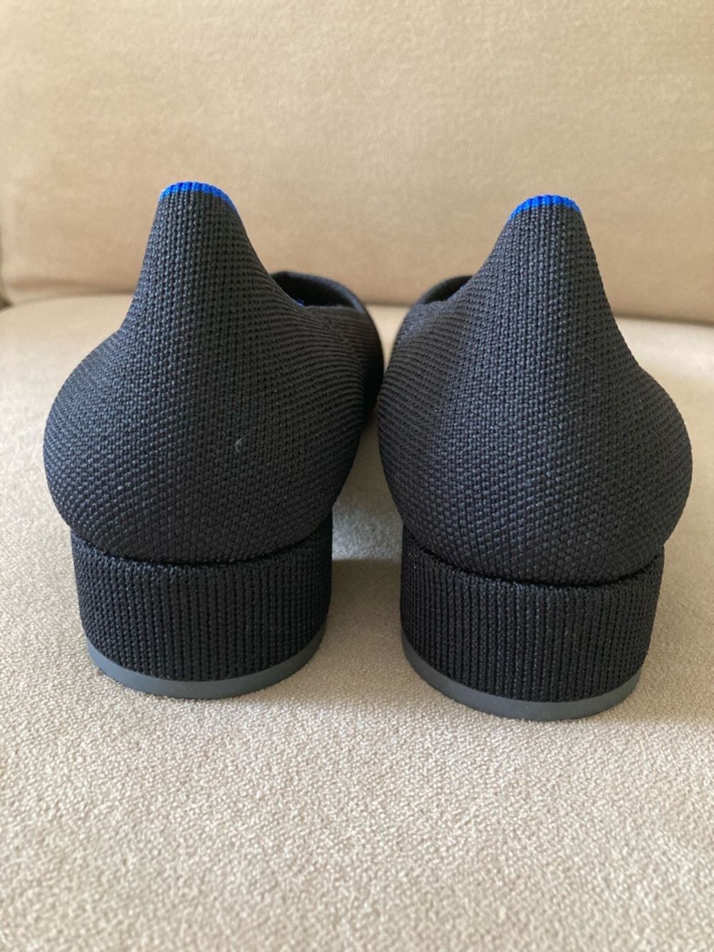 Rothy's Black Low Block Heel Flats W 9 - Picture 4 of 9